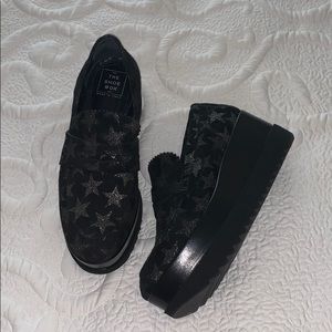 Brand new platform loafers